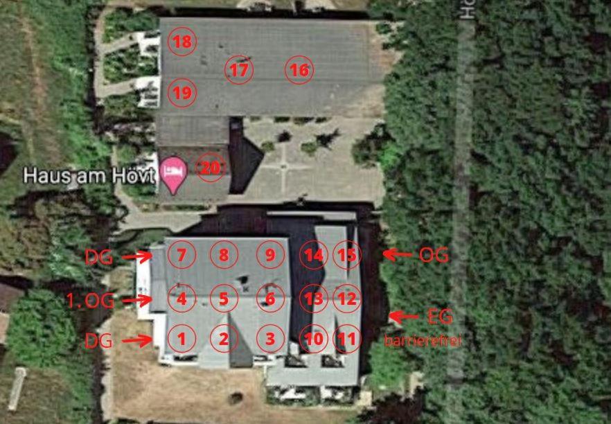 Haus Am Hoevt - Ferienwohnung 20 Герен Екстер'єр фото